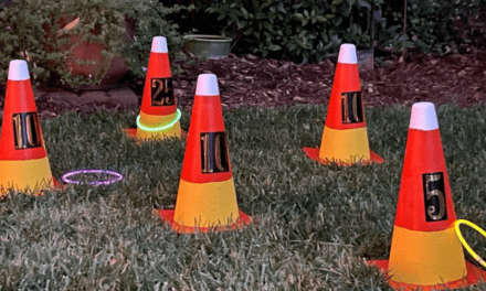 Games for Halloween: Candy Corn Ring Toss