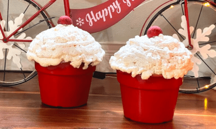 Giant DIY Outdoor Cupcake Decoration