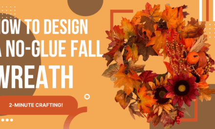 2-Minute Crafts – DIY Fall Door Wreath